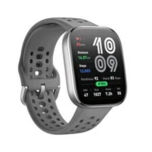 AMAZFIT BIP 6 SMARTWATCH 46mm 1.97" AMOLED GPS MAPPE FINO A 5 ATM CHARCOAL